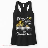 Blessed To Be Called Mom And Grandma Sunflower Gnome Women's Tank Top thumb 0