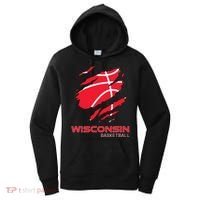 Basketball The Badger State Home Wisconsin Hoops Women's Hoodie thumb 0