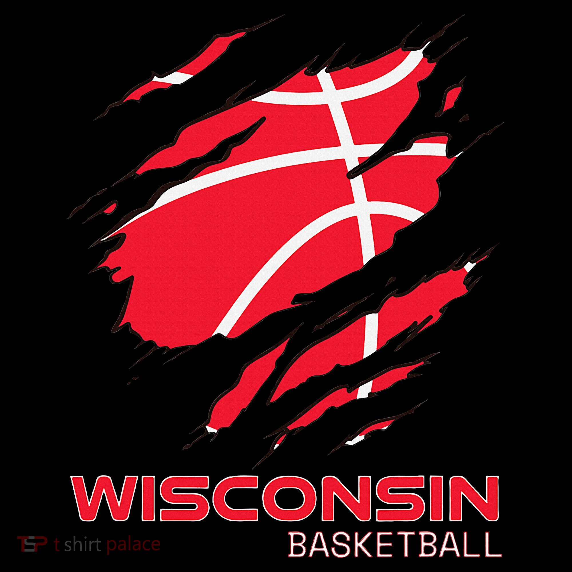 Basketball The Badger State Home Wisconsin Hoops Women's Hoodie