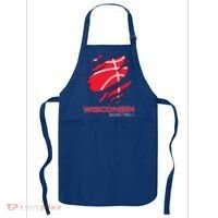 Basketball The Badger State Home Wisconsin Hoops Apron thumb 0