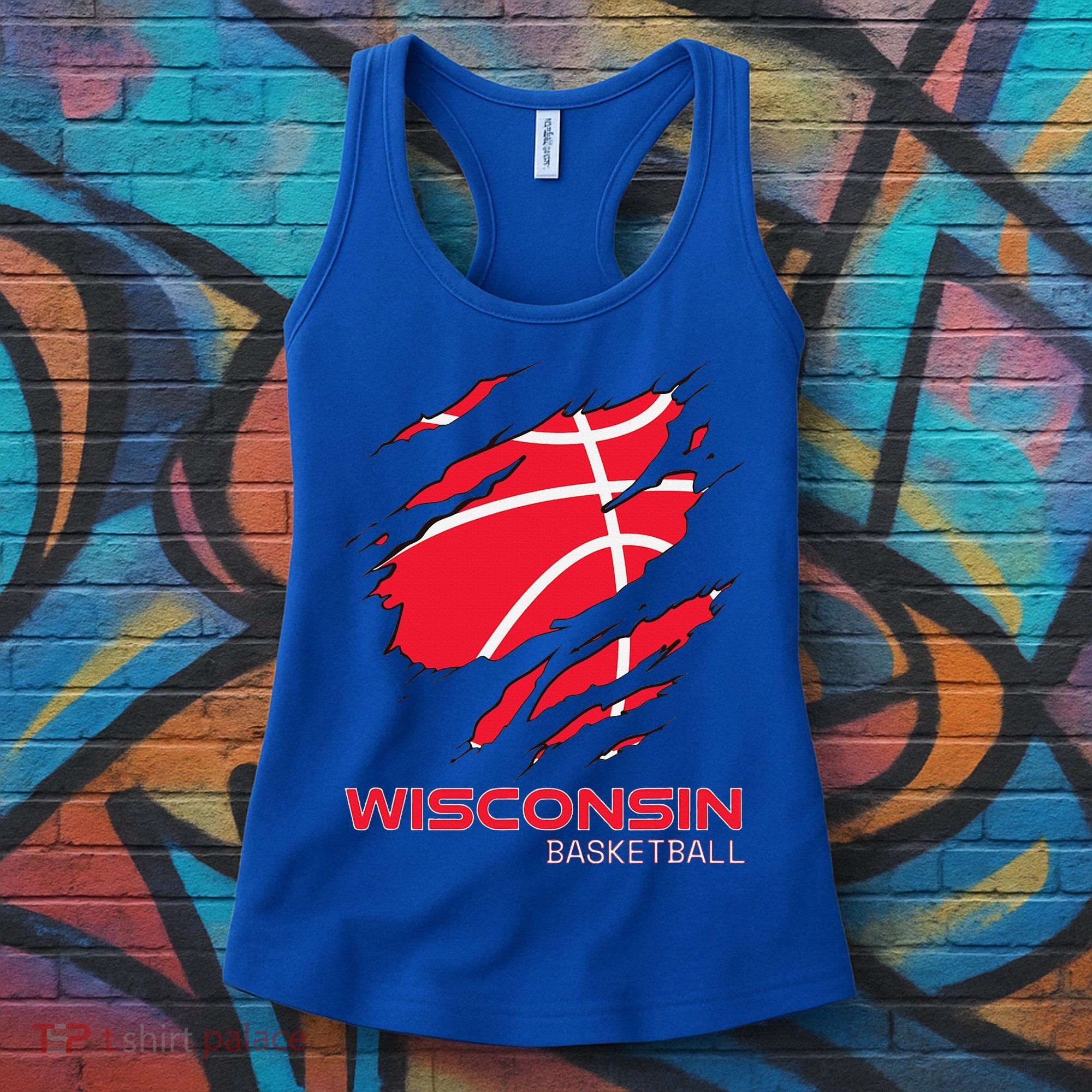 Basketball The Badger State Home Wisconsin Hoops Women's Tank Top