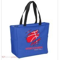 Basketball The Badger State Home Wisconsin Hoops Tote Bag thumb 2