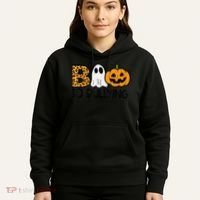 Boo To Bullying Ghost Pumpkin Orange Anti Bully Unity Day Hoodie thumb 5