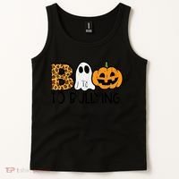 Boo To Bullying Ghost Pumpkin Orange Anti Bully Unity Day Tank Top thumb 2