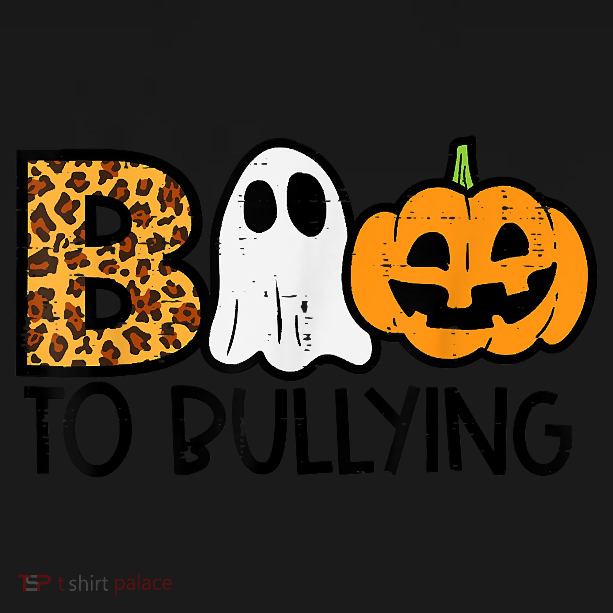 Boo To Bullying Ghost Pumpkin Orange Anti Bully Unity Day Tote Bag