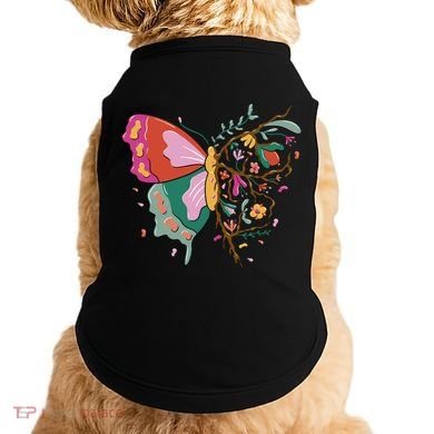 Butterfly Tree Branch Doggie Tank