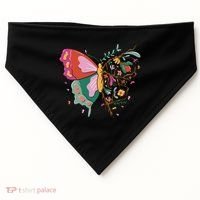 Butterfly Tree Branch USA-Made Doggie Bandana thumb 0