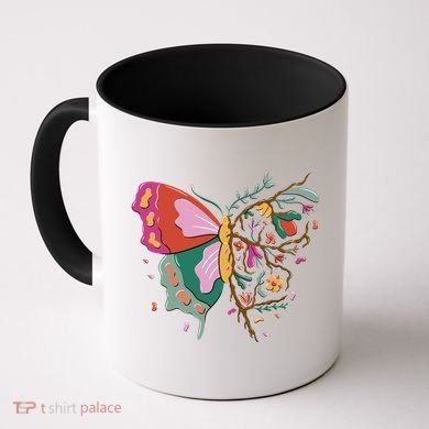 Butterfly Tree Branch Coffee Mug