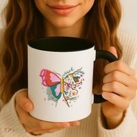 Butterfly Tree Branch Coffee Mug thumb 3
