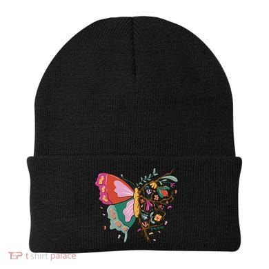 Butterfly Tree Branch Beanie