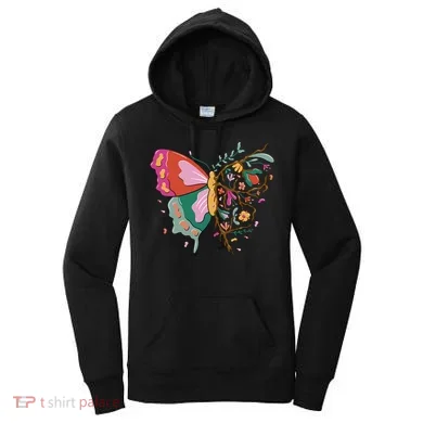 Butterfly Tree Branch Women's Hoodie