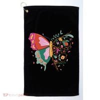 Butterfly Tree Branch Golf Towel thumb 0