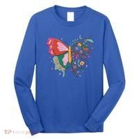 Butterfly Tree Branch Long Sleeve Shirt thumb 0