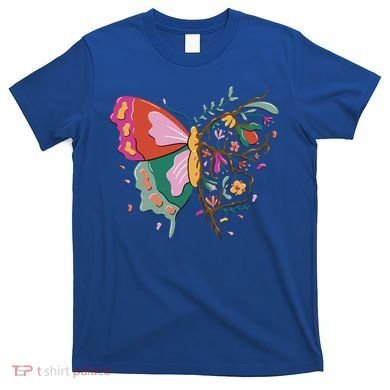 Butterfly Tree Branch T-Shirt