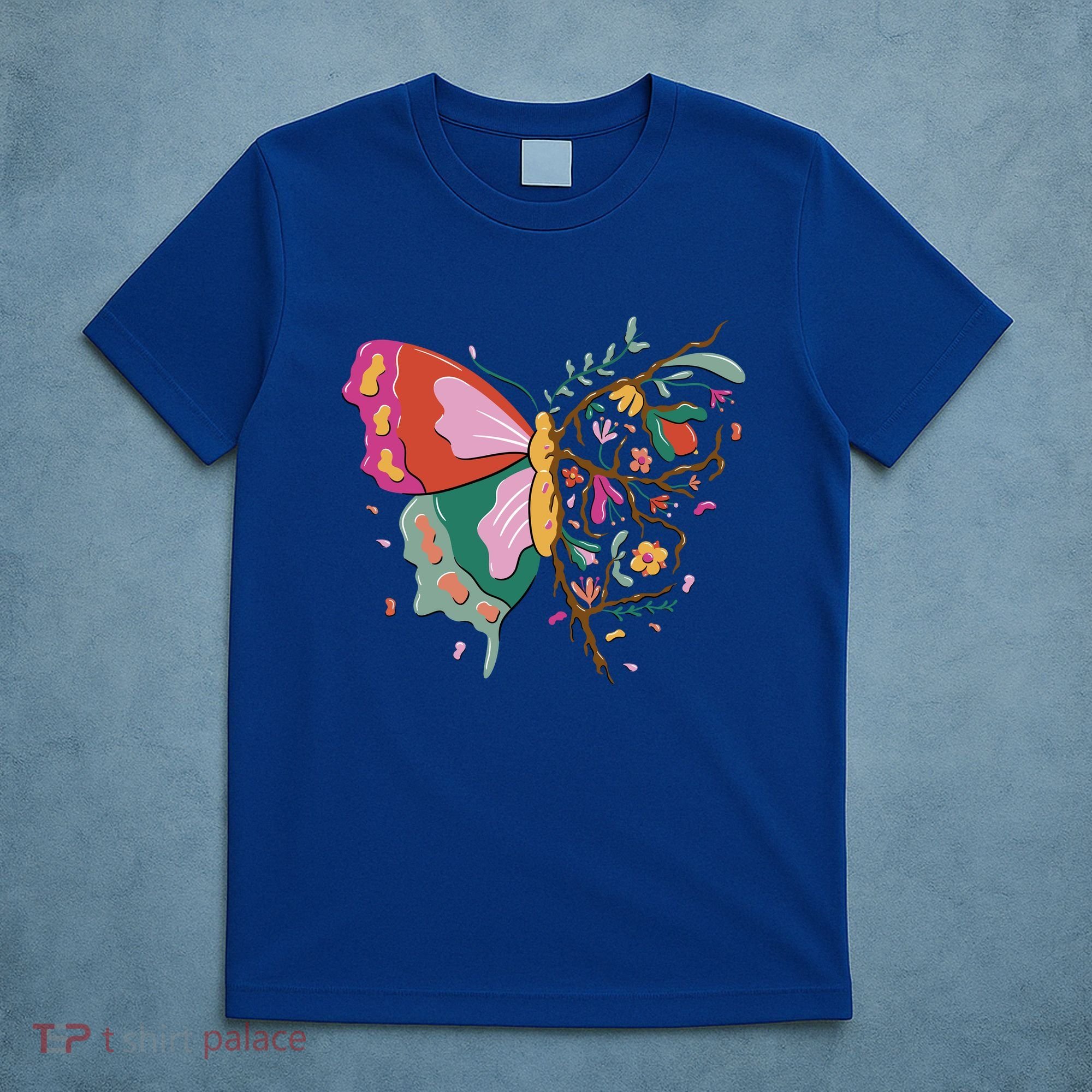 Butterfly Tree Branch T-Shirt