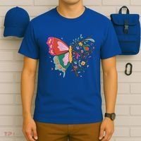 Butterfly Tree Branch T-Shirt thumb 6