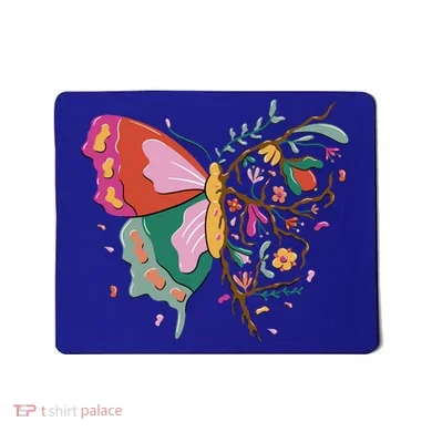Butterfly Tree Branch Mousepad