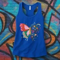 Butterfly Tree Branch Women's Tank Top thumb 3