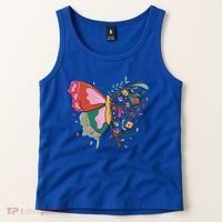 Butterfly Tree Branch Tank Top thumb 2
