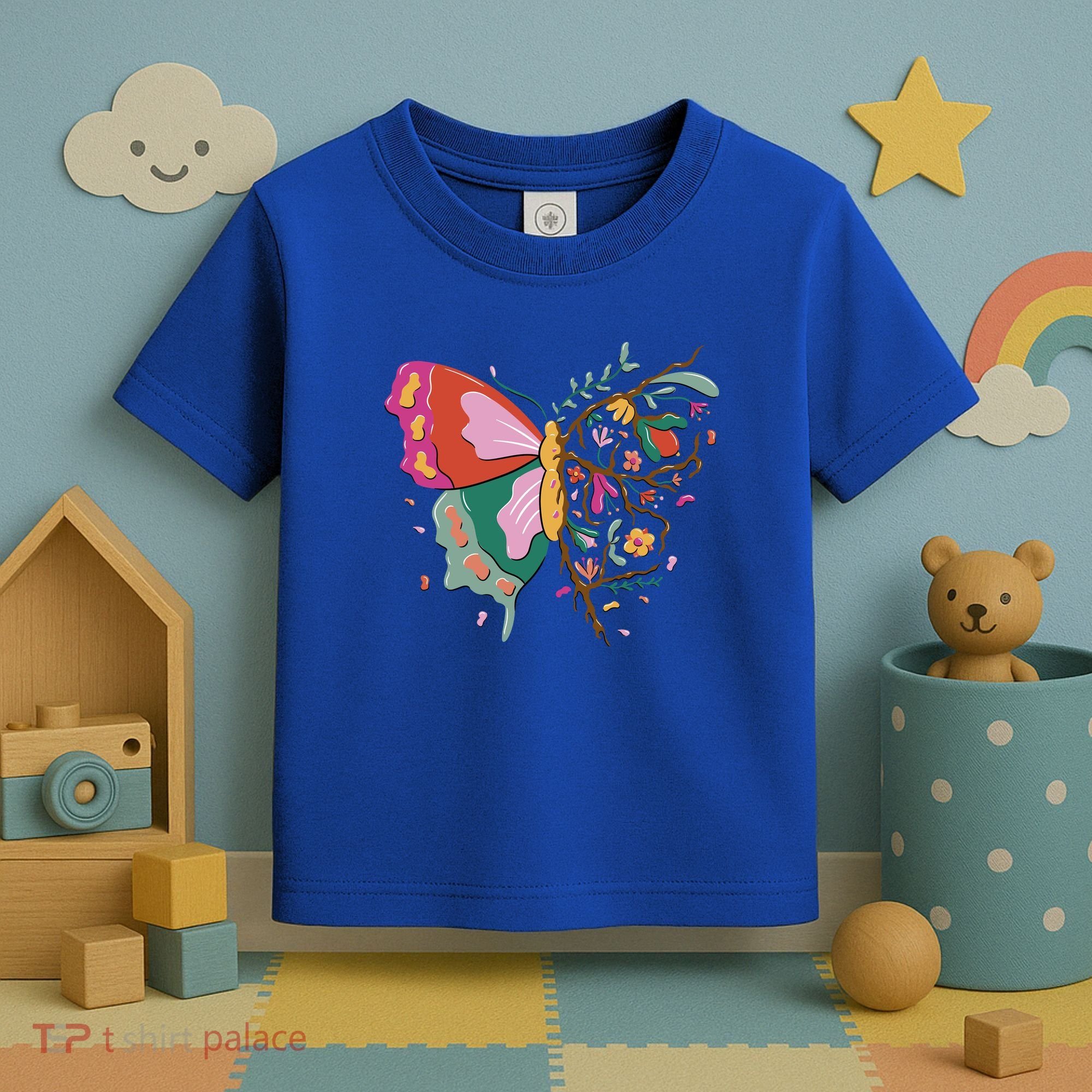 Butterfly Tree Branch Toddler T-Shirt