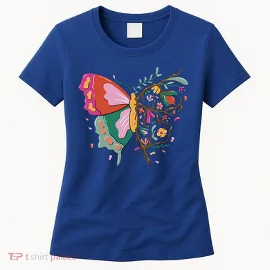Butterfly Tree Branch Women's T-Shirt