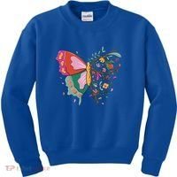 Butterfly Tree Branch Kids Sweatshirt thumb 0
