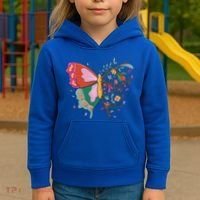 Butterfly Tree Branch Kids Hoodie thumb 3