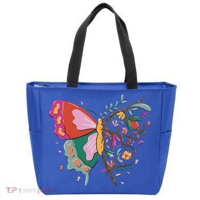 Butterfly Tree Branch Tote Bag