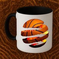 Basketball Tear Coffee Mug thumb 2