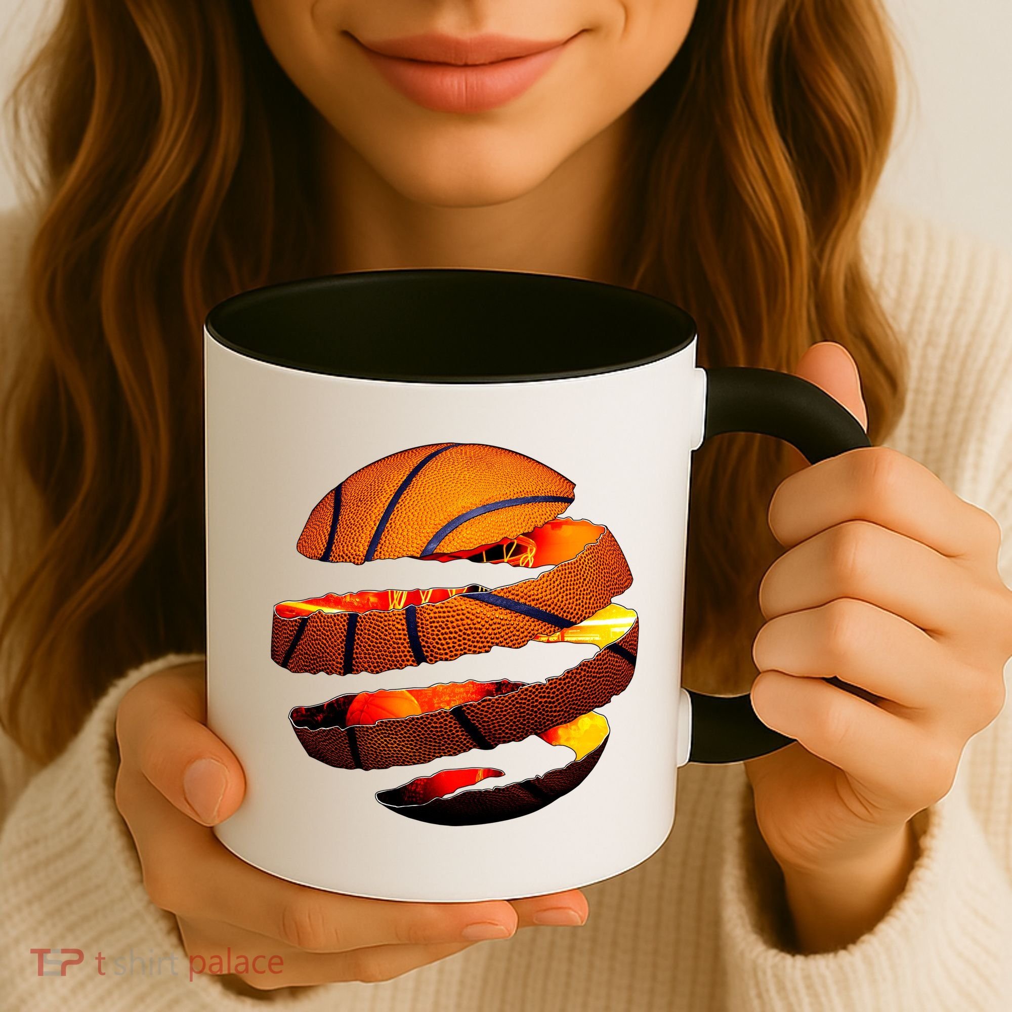Basketball Tear Coffee Mug