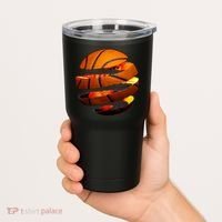 Basketball Tear Tumbler thumb 2