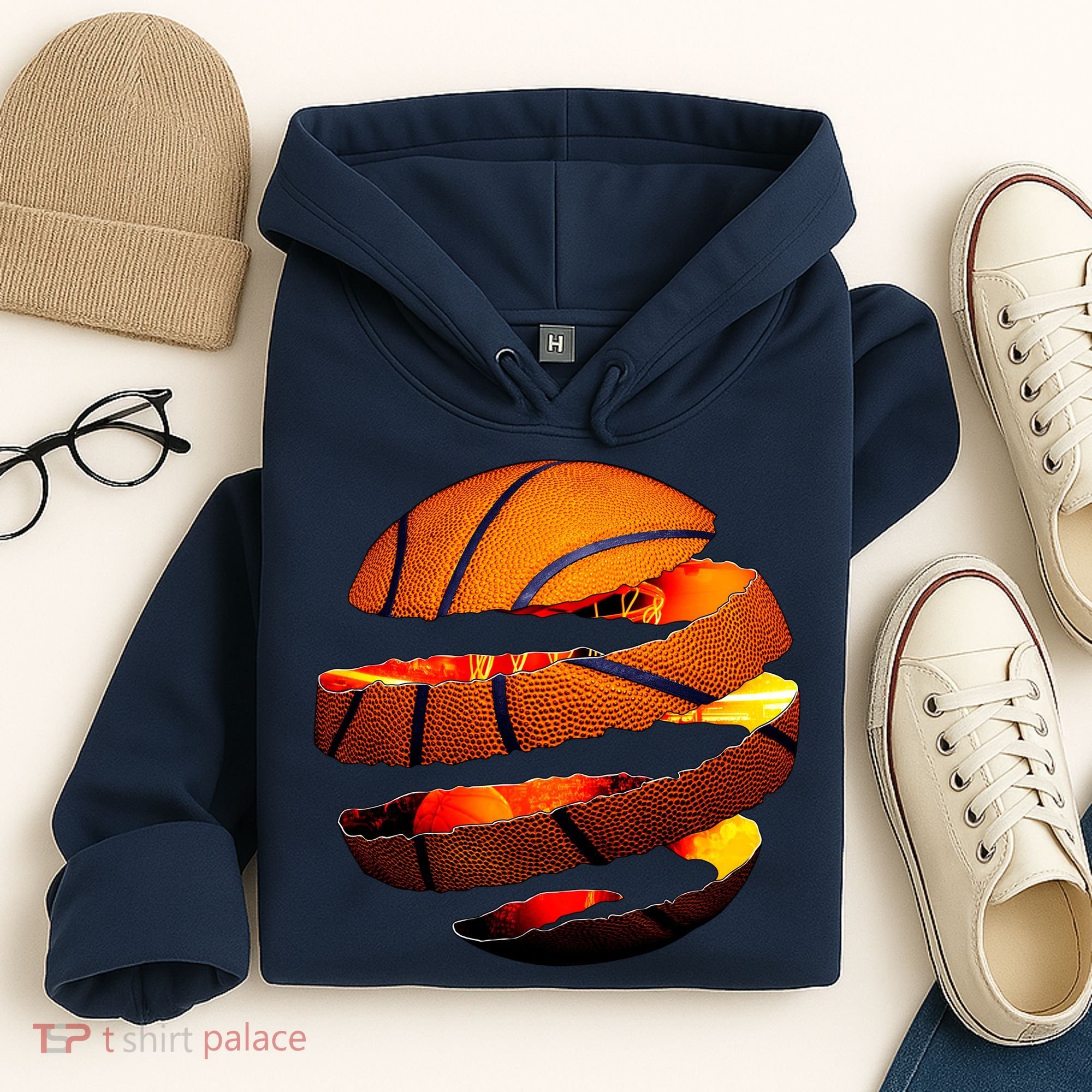 Basketball Tear Hoodie