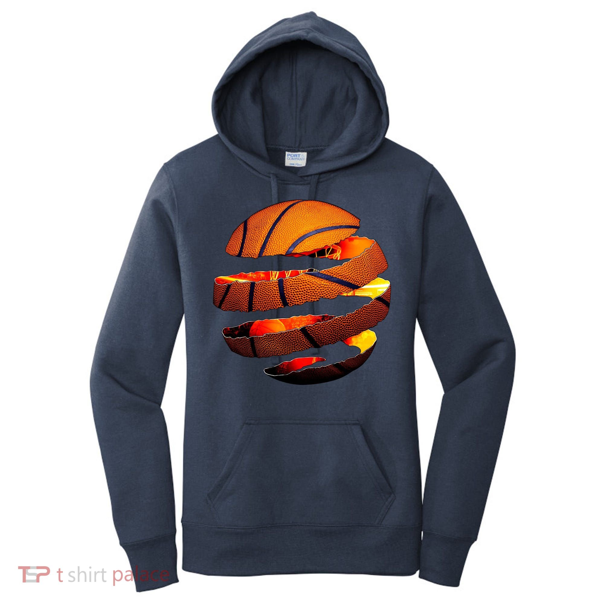 Basketball Tear Women's Hoodie