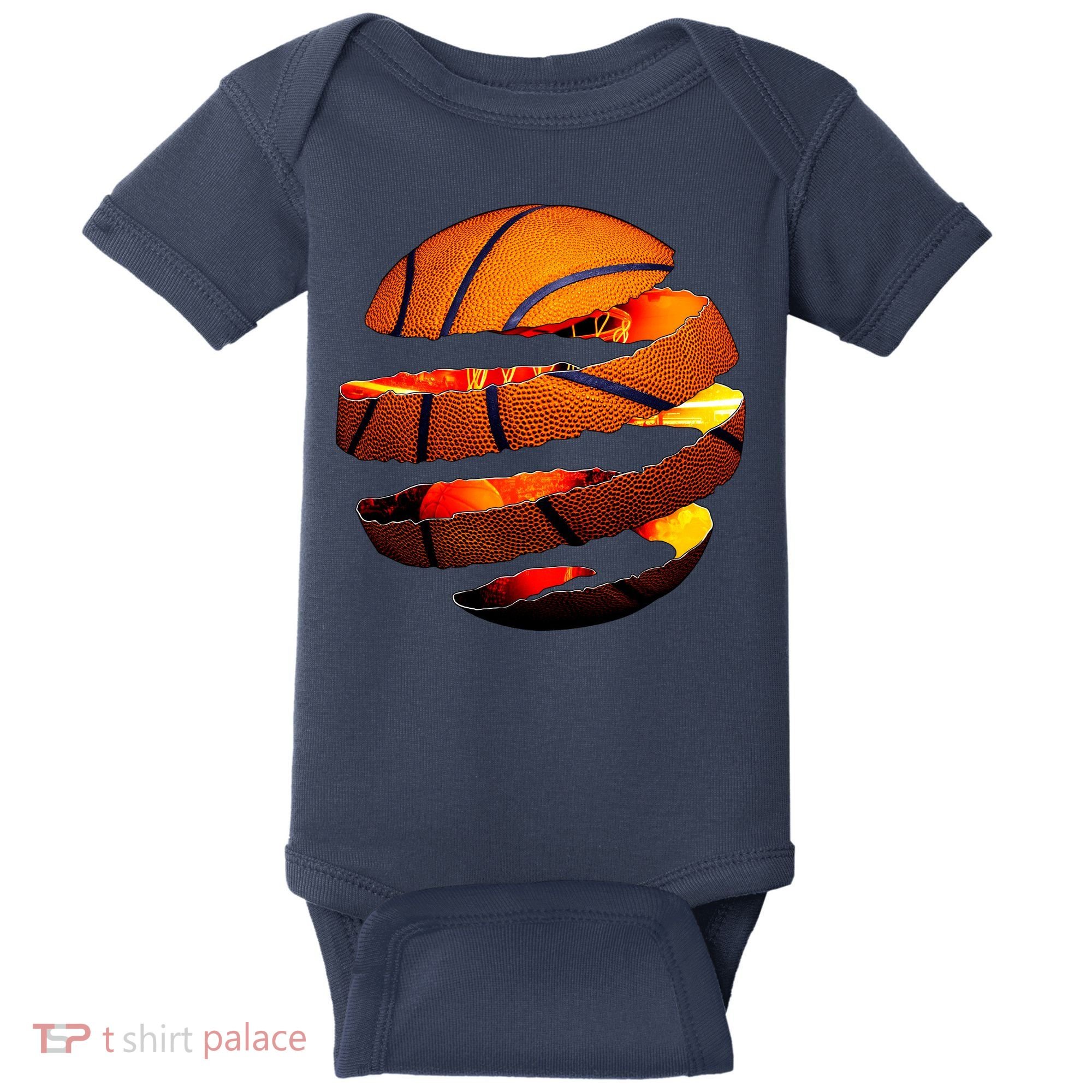 Basketball Tear Baby Bodysuit