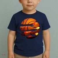 Basketball Tear Toddler T-Shirt thumb 2