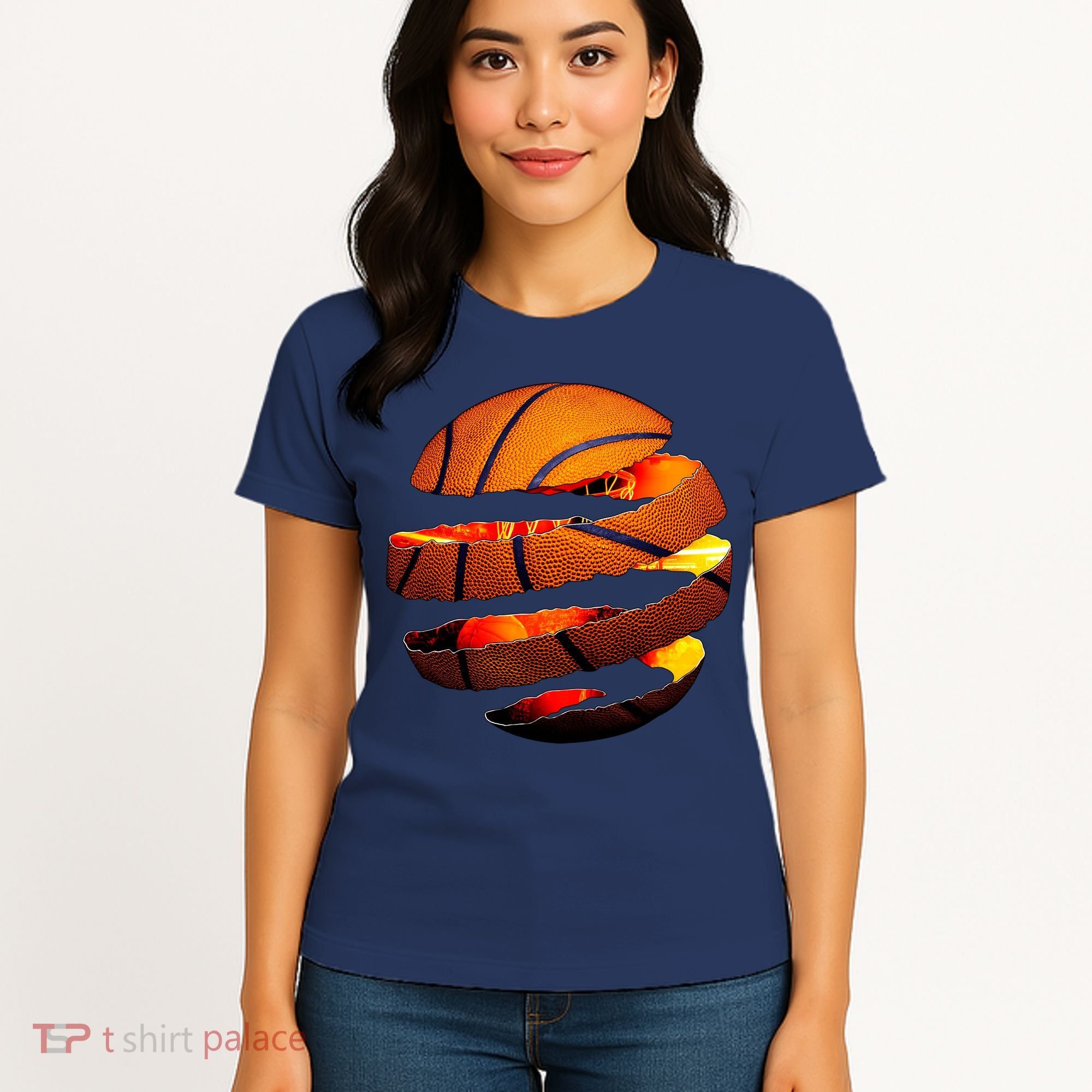 Basketball Tear Women's T-Shirt