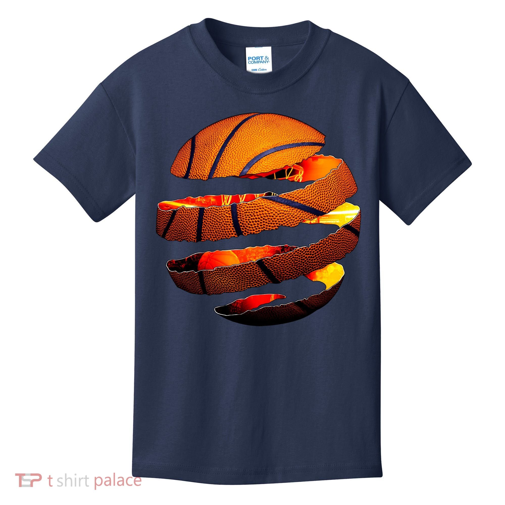 Basketball Tear Kids T-Shirt
