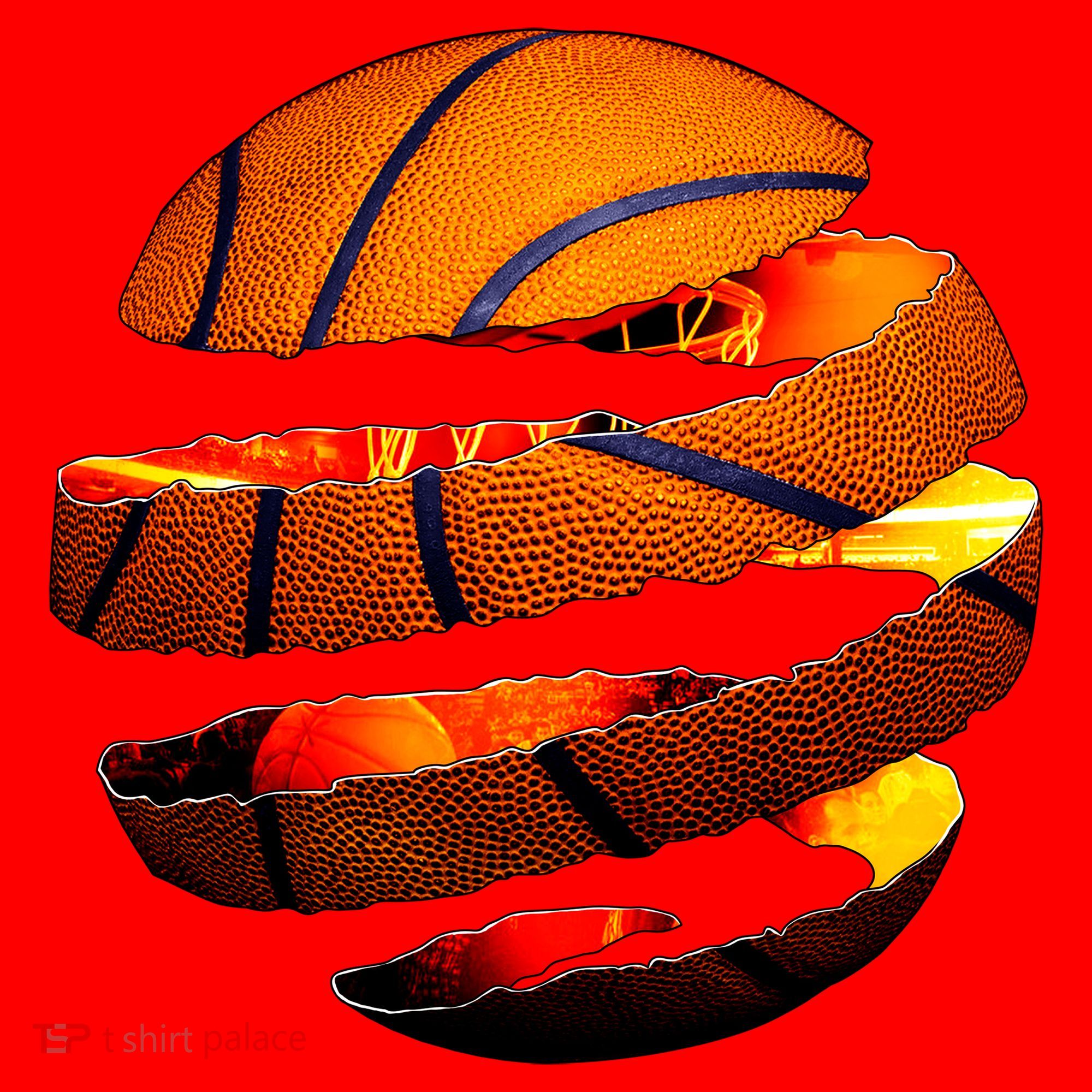 Basketball Tear Santa Hat