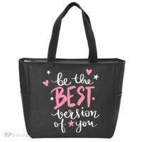Be The Best Version Of You Cute Gift Tote Bag thumb 0