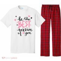Be The Best Version Of You Cute Gift Pajama Set thumb 0