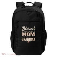 Blessed to Be Called Mom and Grandma Backpack thumb 0