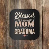 Blessed to Be Called Mom and Grandma Coaster thumb 0