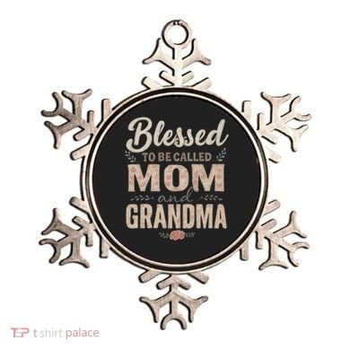 Blessed to Be Called Mom and Grandma Ornament