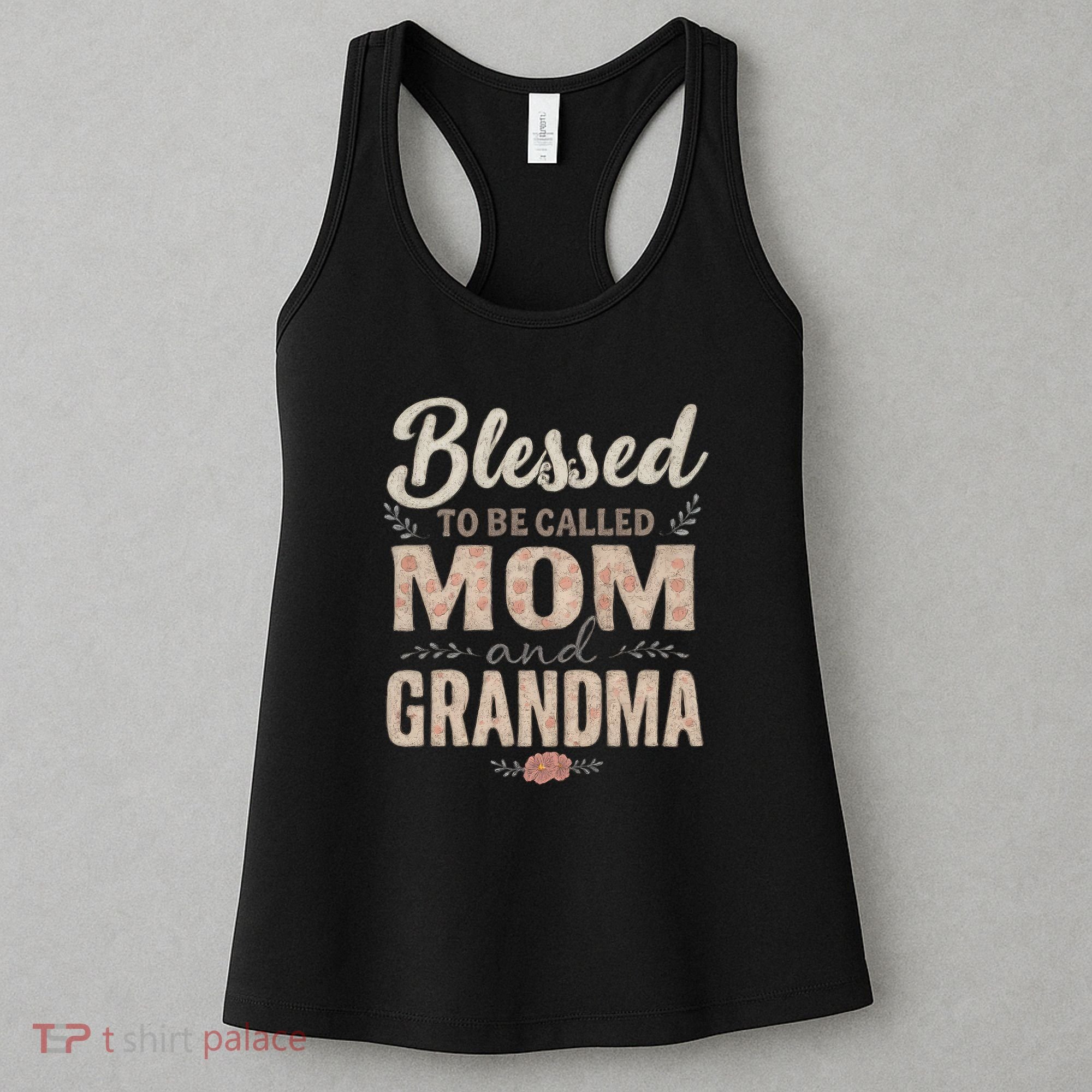 Blessed to Be Called Mom and Grandma Women's Tank Top