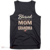 Blessed to Be Called Mom and Grandma Tank Top thumb 0