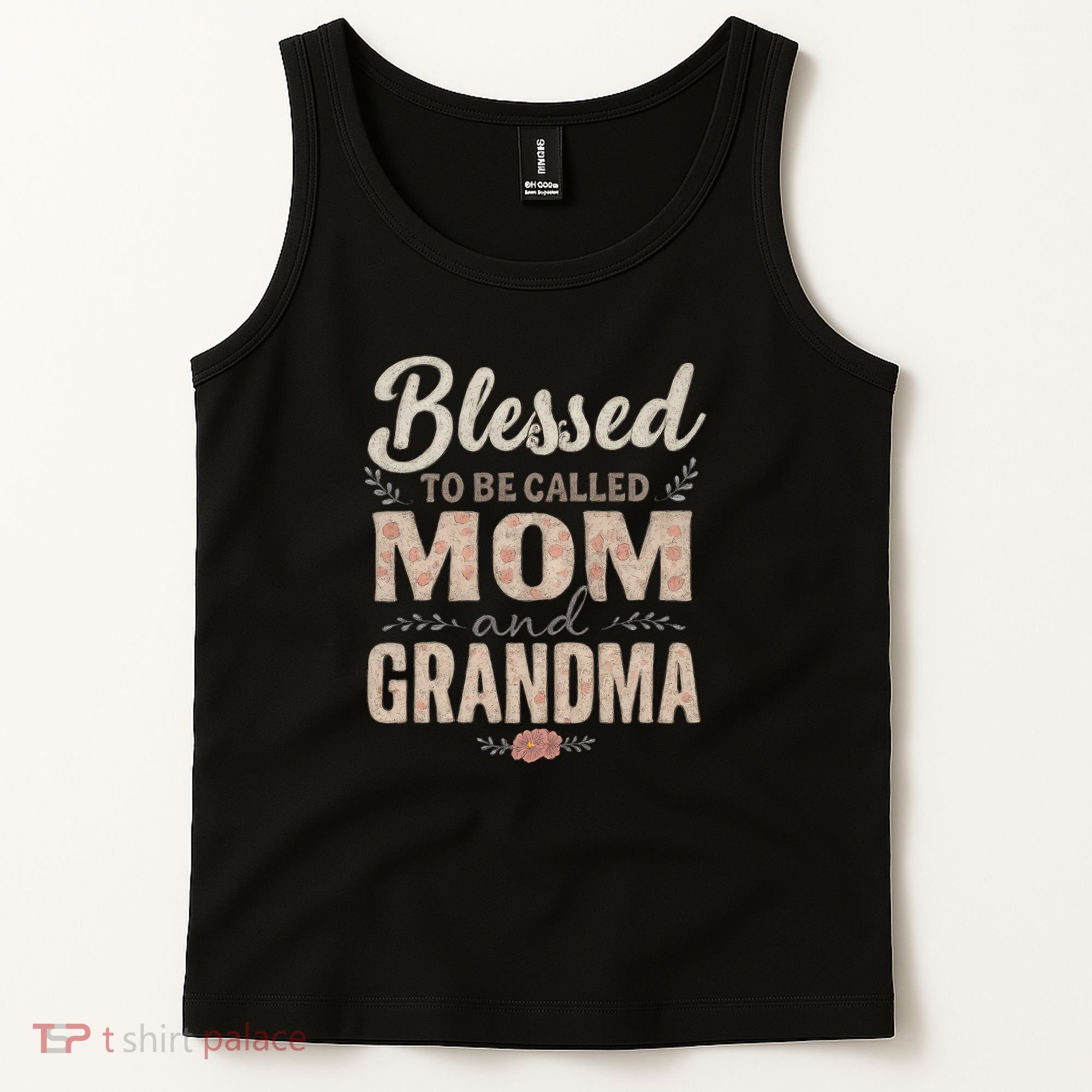 Blessed to Be Called Mom and Grandma Tank Top