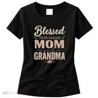 Blessed to Be Called Mom and Grandma Women's T-Shirt thumb 0