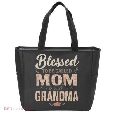 Blessed to Be Called Mom and Grandma Tote Bag