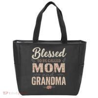 Blessed to Be Called Mom and Grandma Tote Bag thumb 0