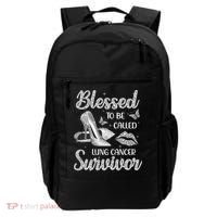 Blessed To Be Called Lung Cancer Survivor High Heels Backpack thumb 0